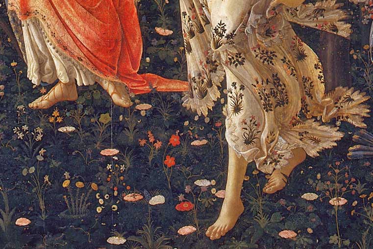 erotismo, L&#8217;erotismo della Primavera di Botticelli