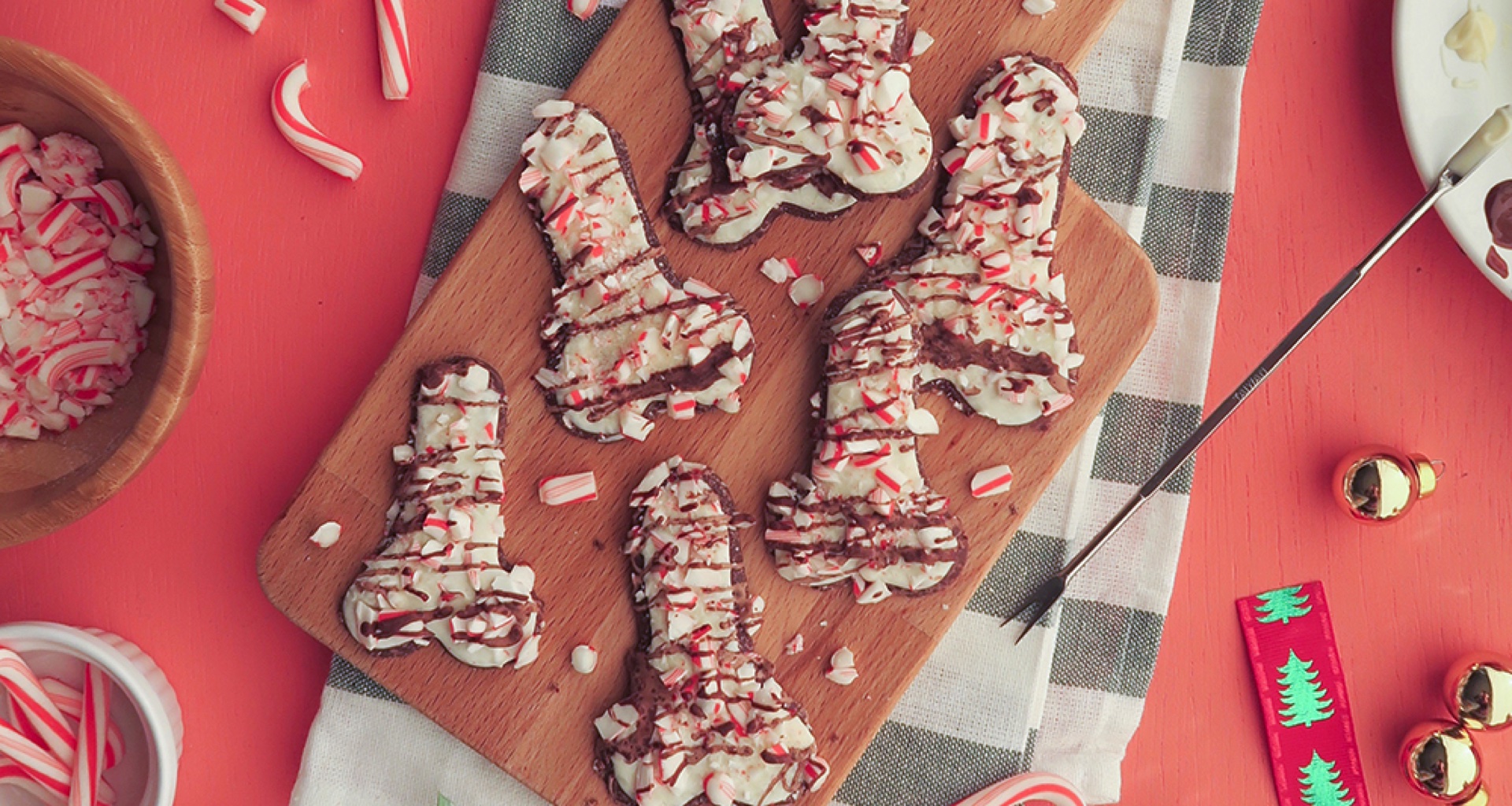 Come preparare dolcetti natalizi al cioccolato a forma di… Peni
